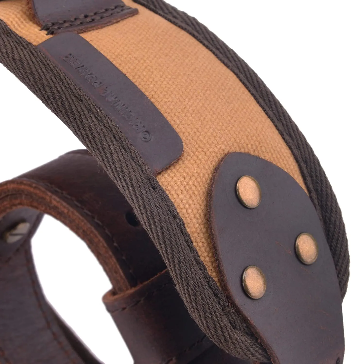 WAYNE'S DOG Leather 12 Gauge Shotgun Shell Holder Sling, Canvas 12Ga Shotshell Shoulder Straps