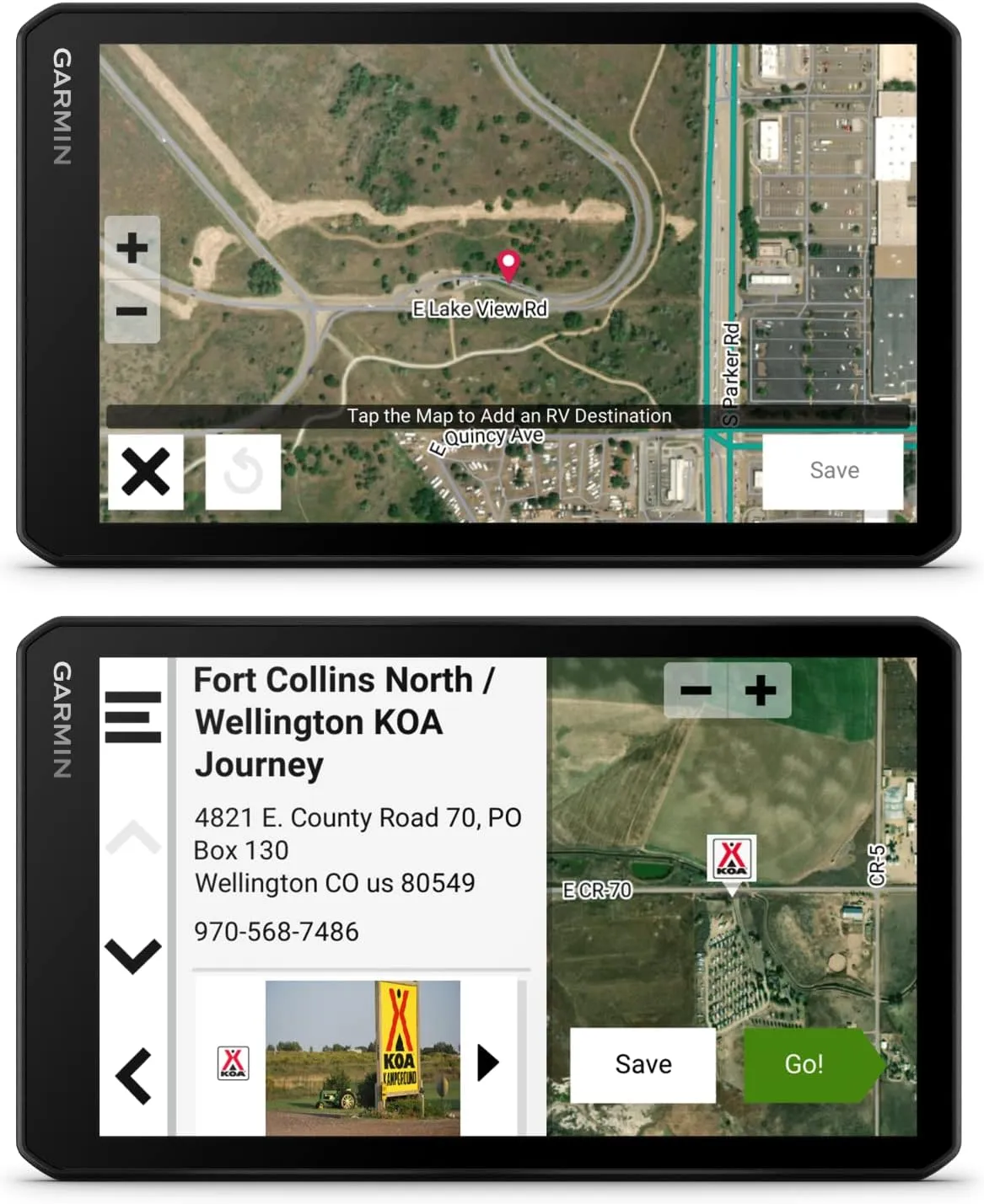 Wearable4U - Garmin RV Cam 795, Large, Easy-to-Read 7 GPS RV Navigator, Built-in Dash Cam, Automatic Incident Detection, Custom RV Routing with Power Pack Bundle