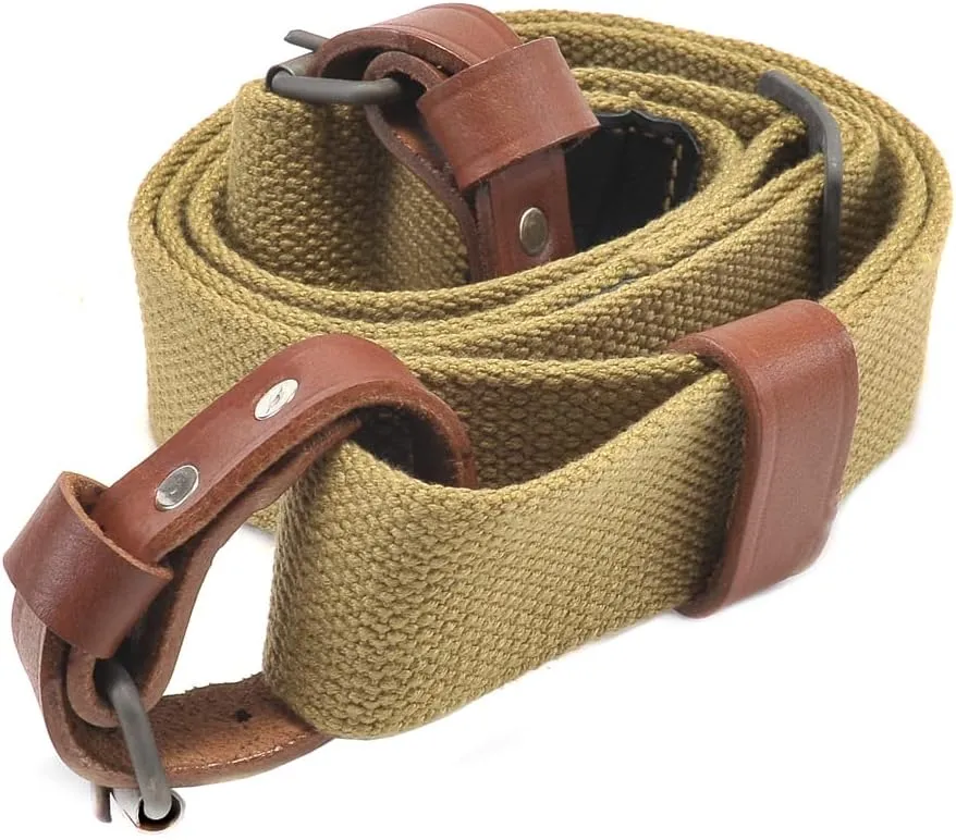 WW2 Style Russian 91/30 Mosin Nagant Rifle Sling Dated 1943 OD