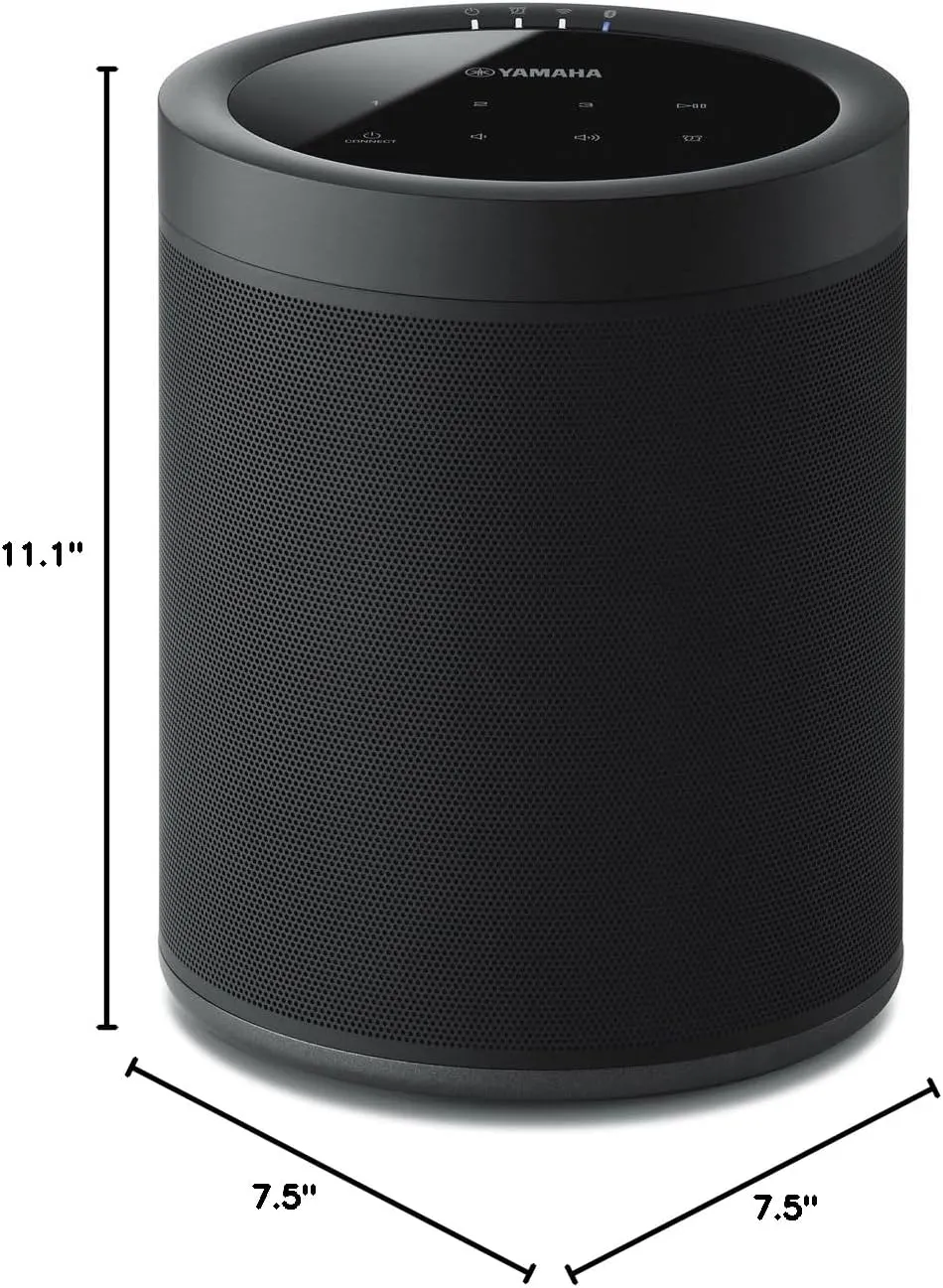 Yamaha Audio MusicCast 20 Wireless Speaker, Alexa Voice Control, Black