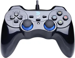 ZD-V  USB Wired Gaming Controller Gamepad For PC/Laptop Computer(Windows XP/7/8/10/11) & PS3 & Android & Steam - [Black]
