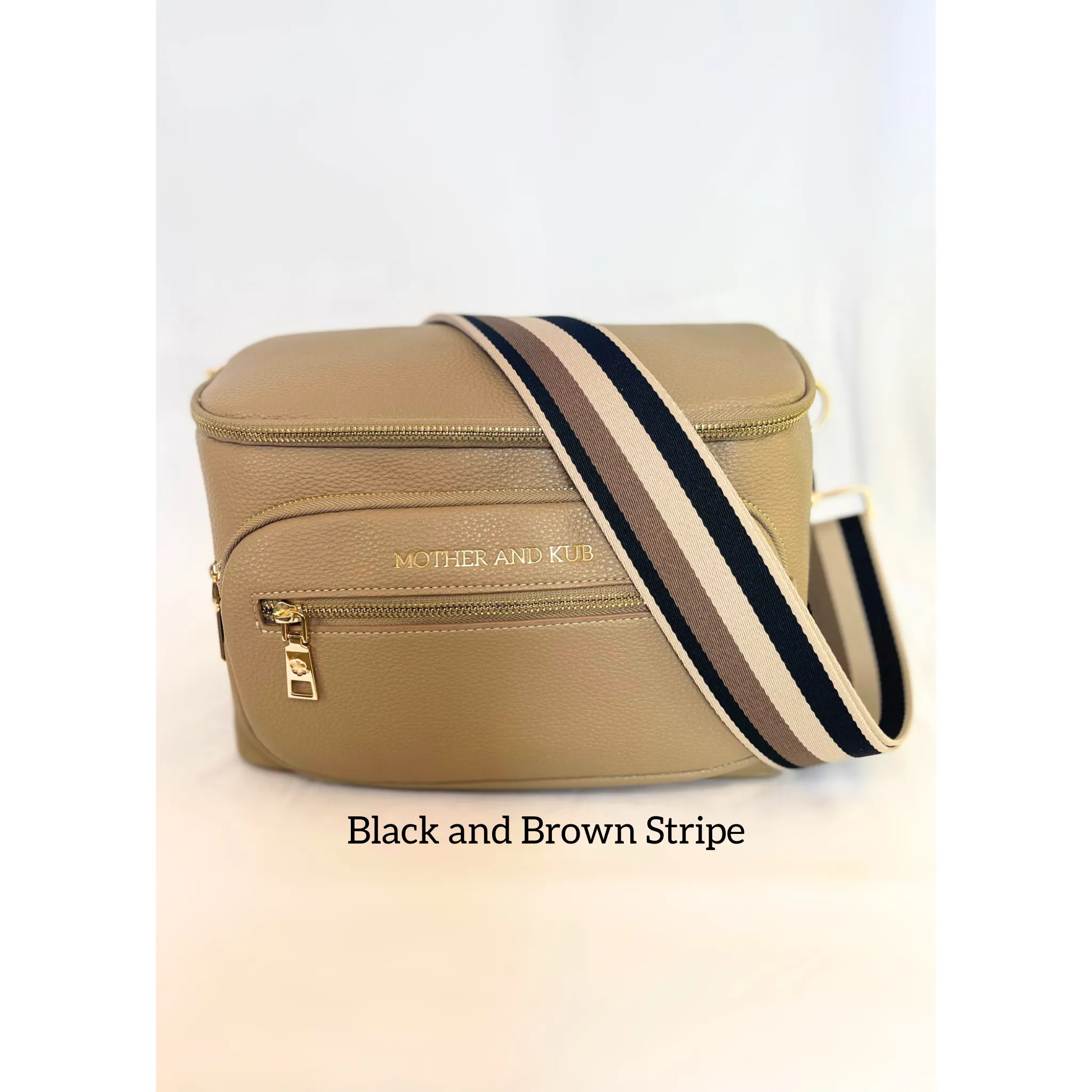 Zoey Crossbody Bag-Brown   Strap