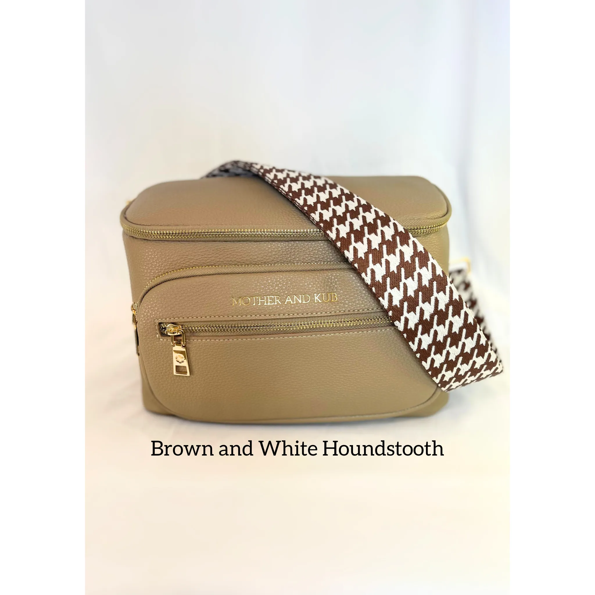 Zoey Crossbody Bag-Brown   Strap