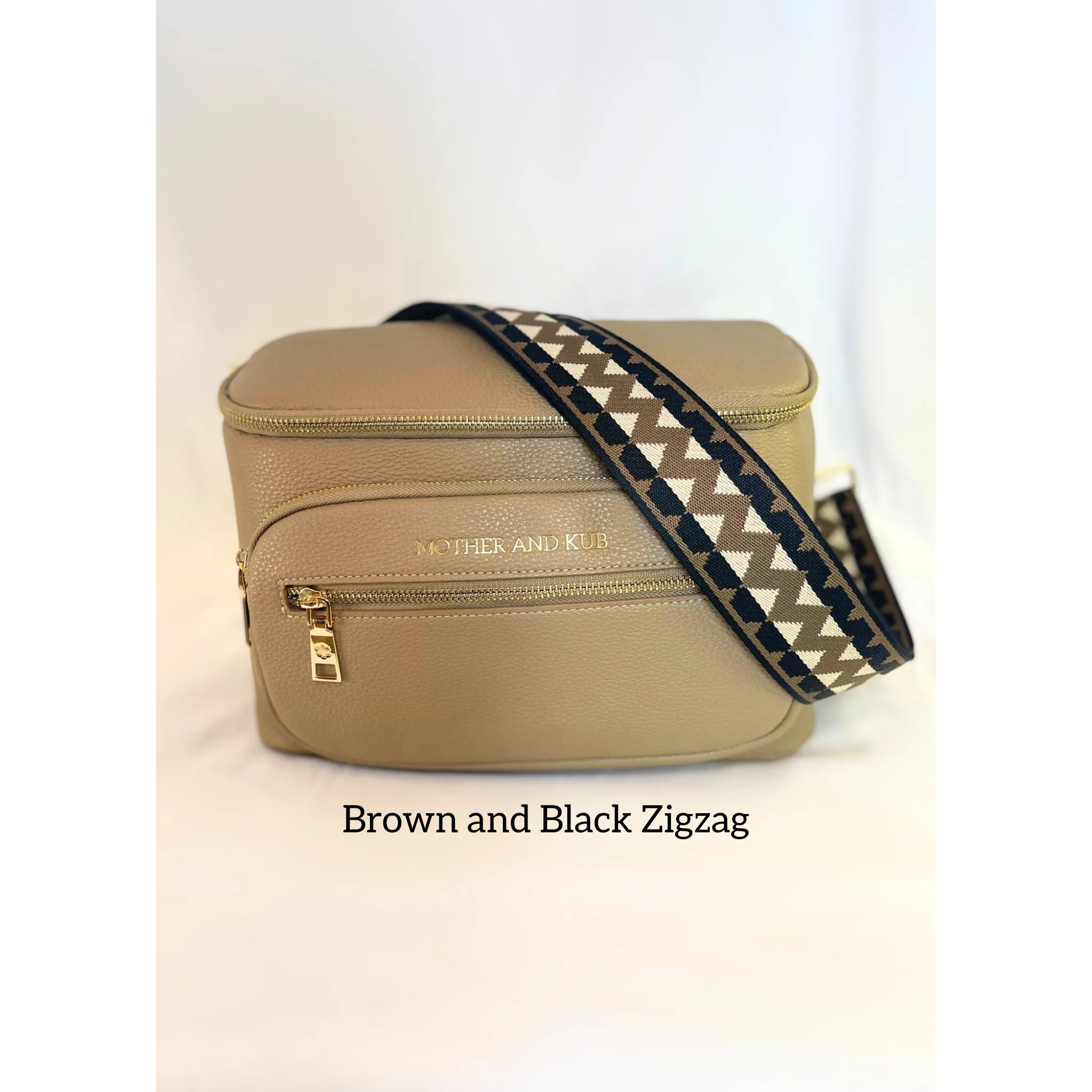Zoey Crossbody Bag-Brown   Strap
