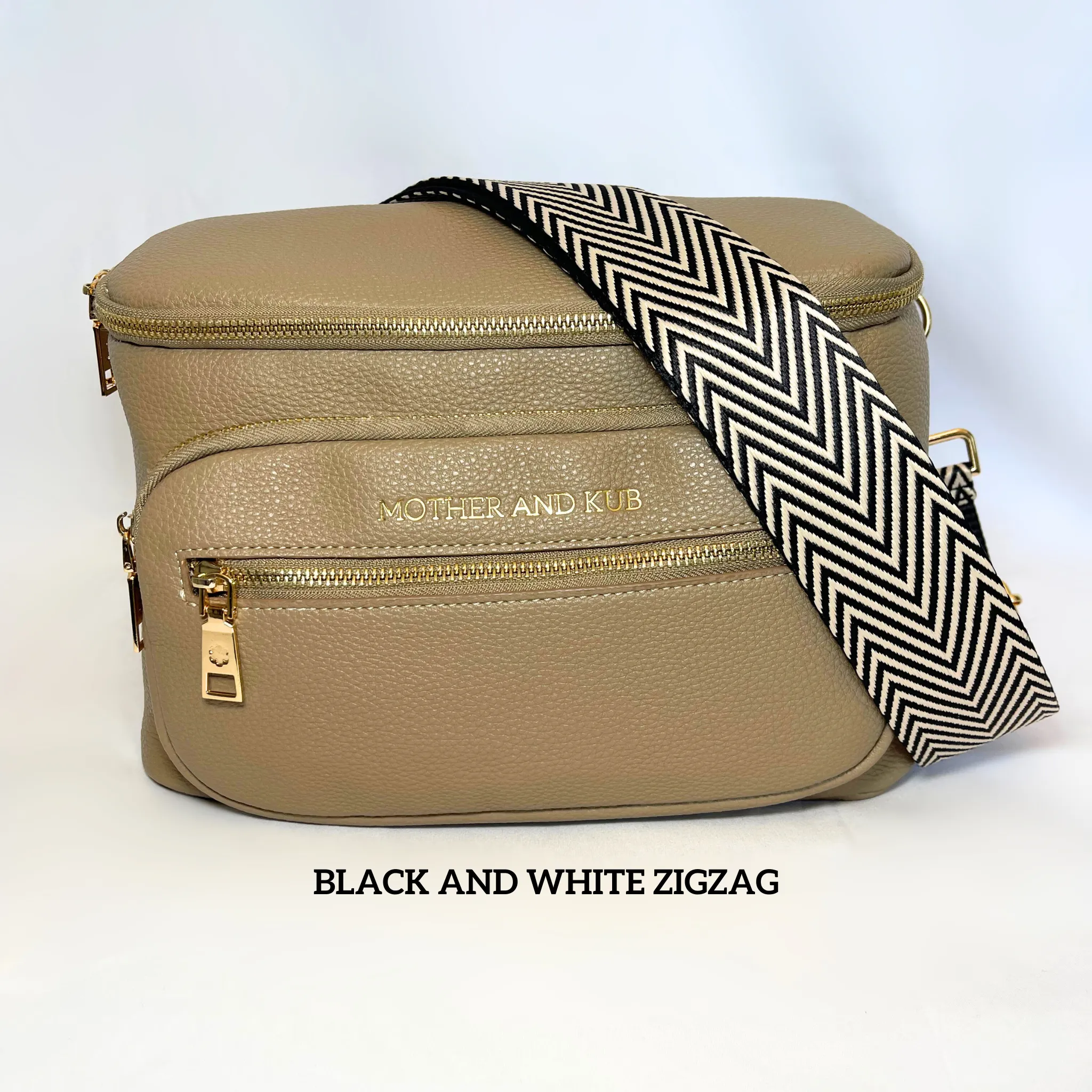 Zoey Crossbody Bag-Brown   Strap
