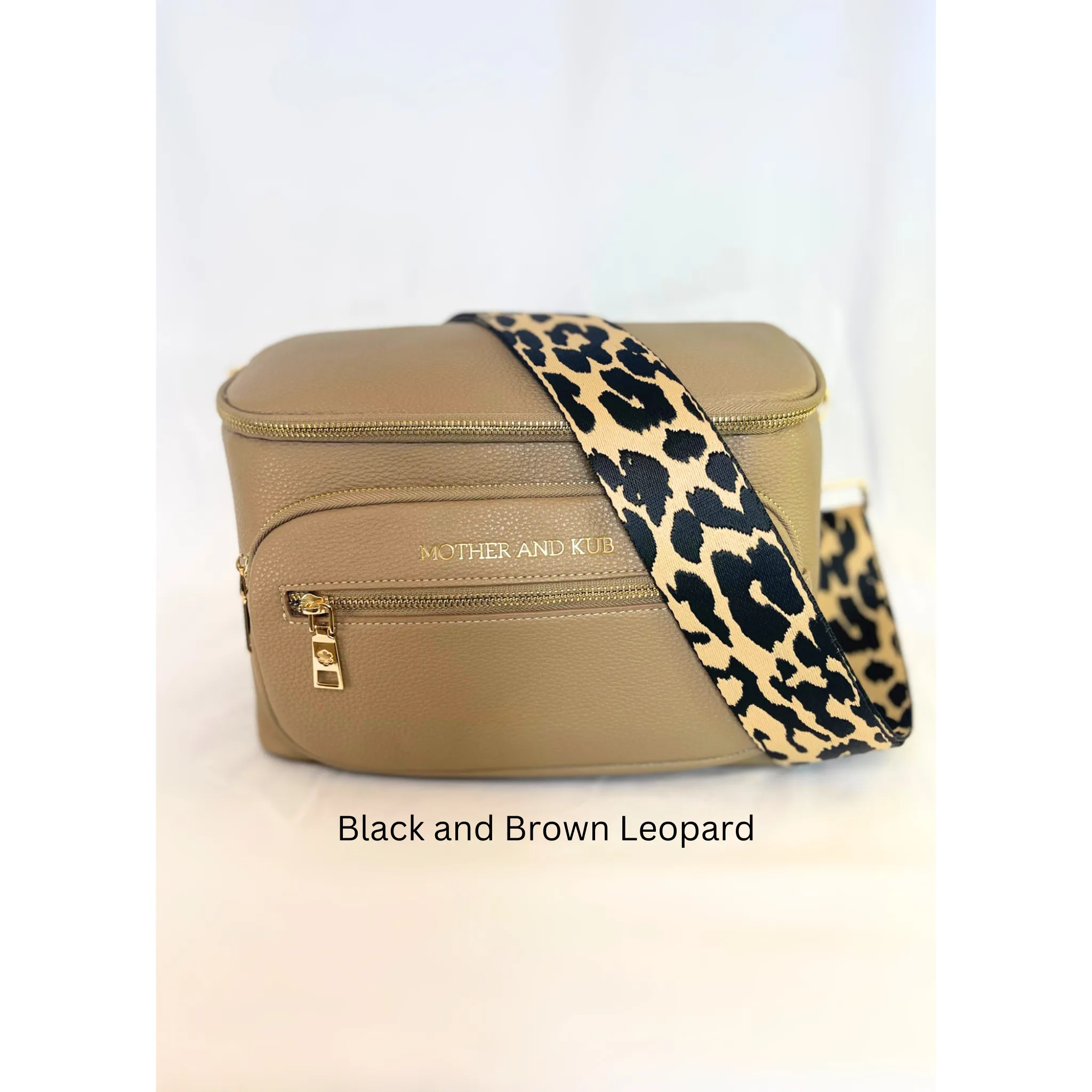 Zoey Crossbody Bag-Brown   Strap