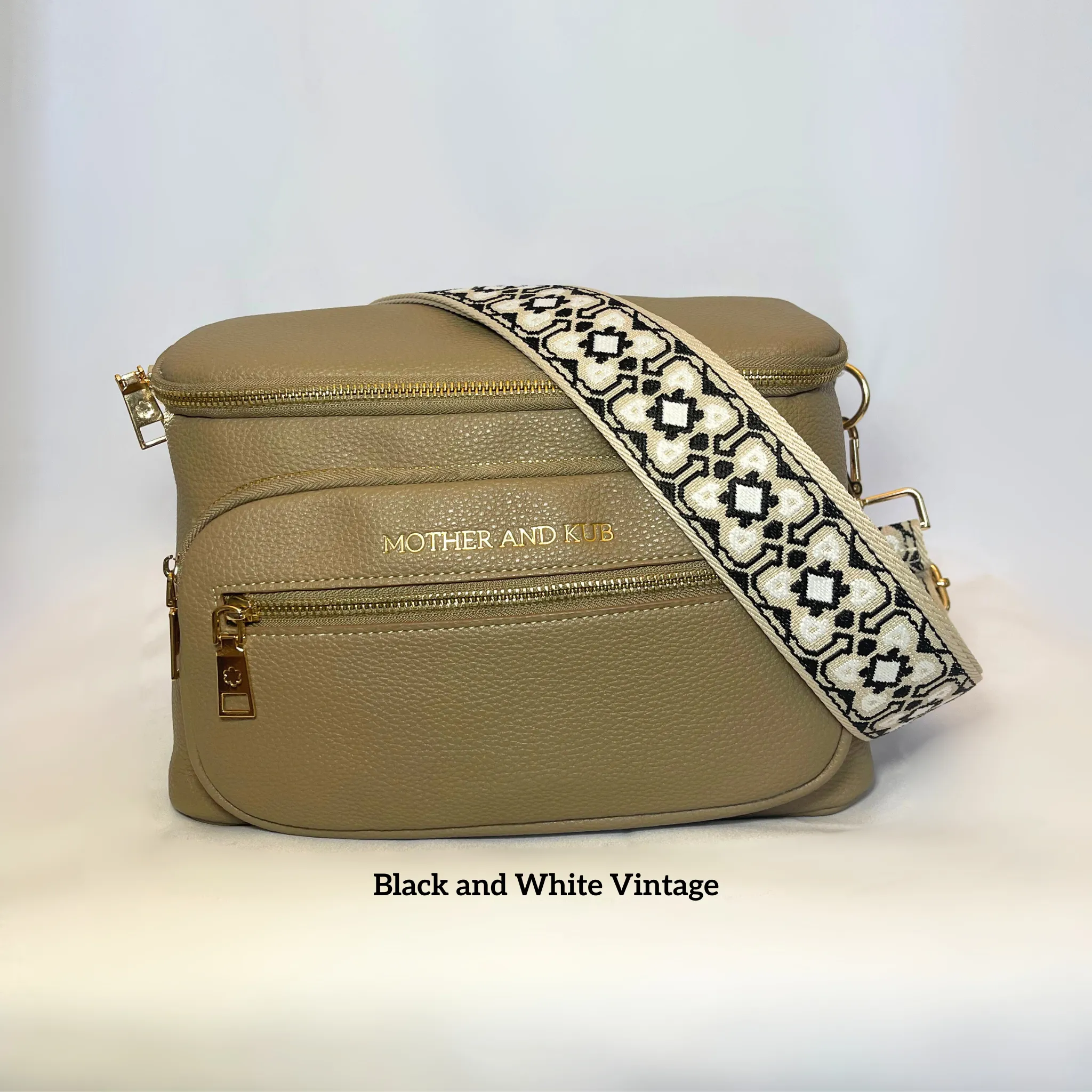 Zoey Crossbody Bag-Brown   Strap