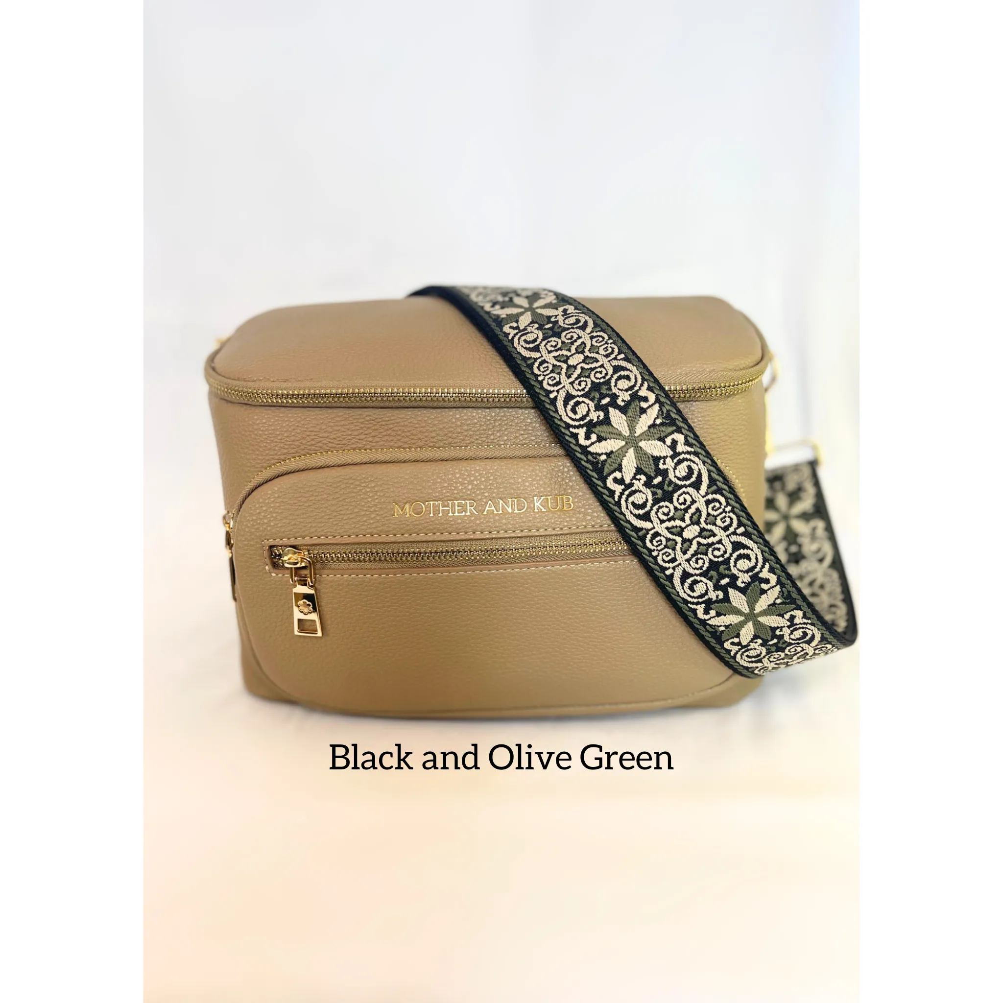 Zoey Crossbody Bag-Brown   Strap