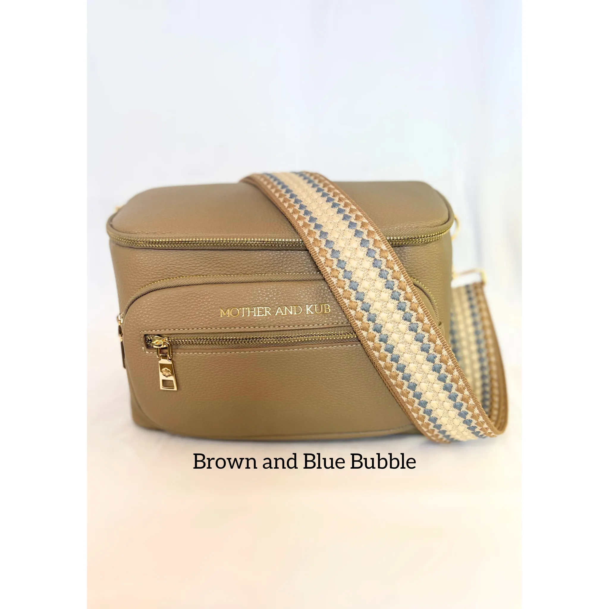 Zoey Crossbody Bag-Brown   Strap