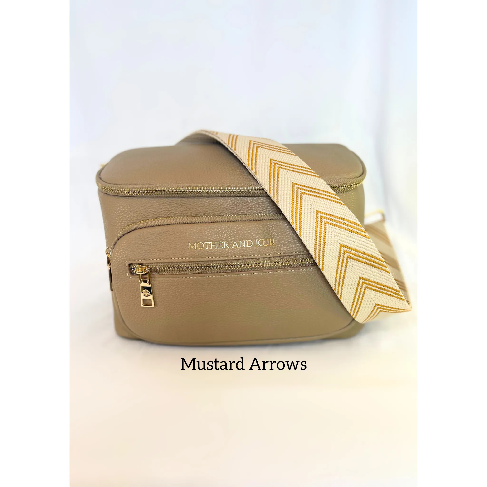 Zoey Crossbody Bag-Brown   Strap