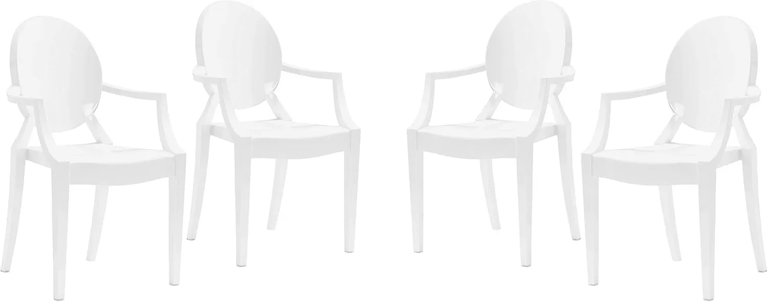 Zuo Modern 106102 Anime Dining Chair, (Set of 4)