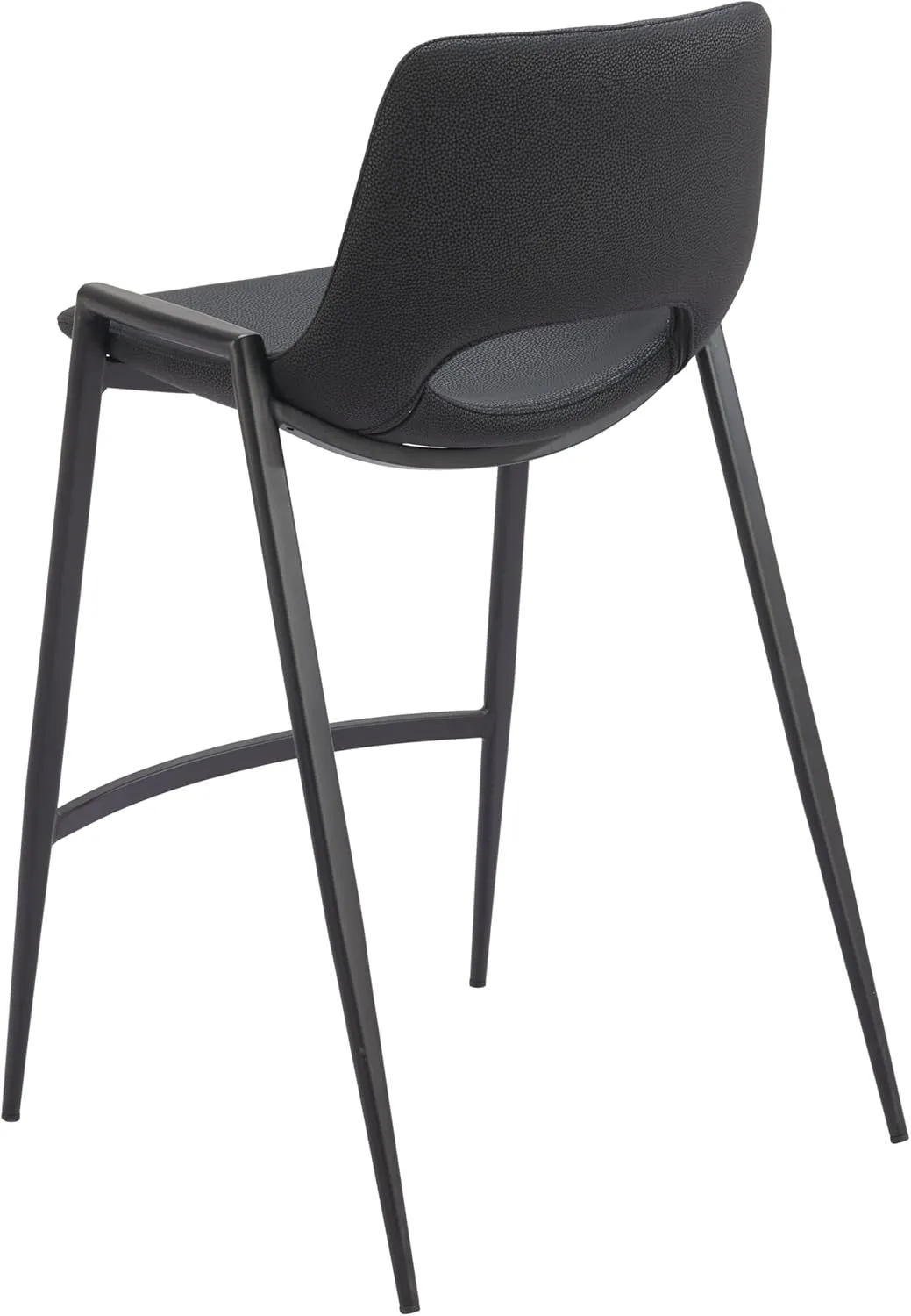 Zuo Modern Counter Chair Set, Black