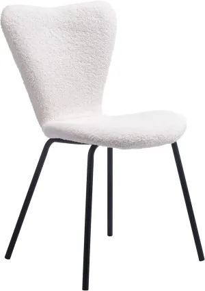 Zuo Modern Thibideaux Dining Chair (Set of 2) Ivory